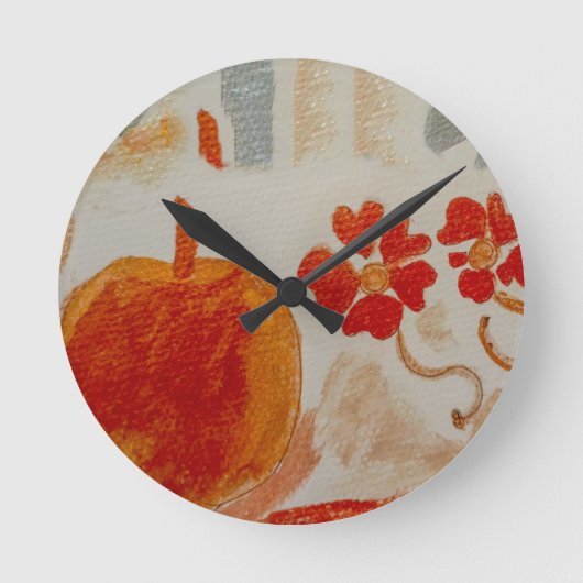 丸時計 ラウンド壁時計 (正面)