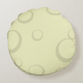 丸月満月装飾用クッション ラウンドクッション (裏面)