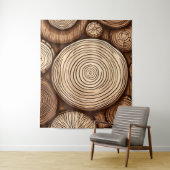 丸木の丸木木木林 タペストリー (インサイチュ)