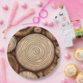 丸木の丸木木木林 ペーパープレート (パーティー)