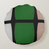 丸枕の形状 ラウンドクッション (裏面)