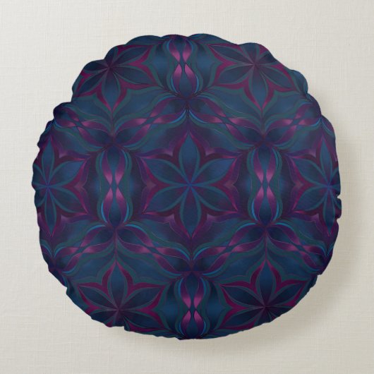 丸枕「ゴシックファンタジー」 ラウンドクッション (正面)