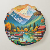 丸枕 ラウンドクッション (裏面)