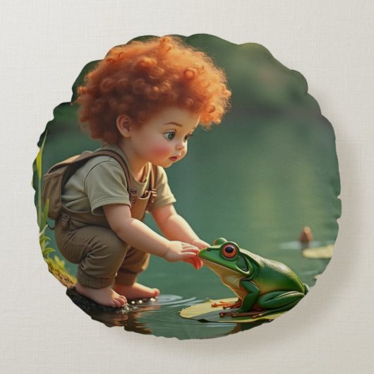 丸枕 ラウンドクッション (正面)