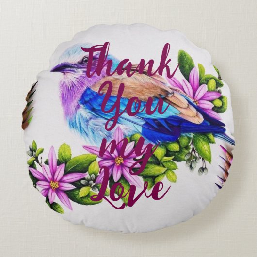 丸枕 ラウンドクッション (正面)