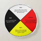 丸枕 ラウンドクッション (裏面)