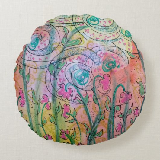 丸枕 ラウンドクッション (正面)