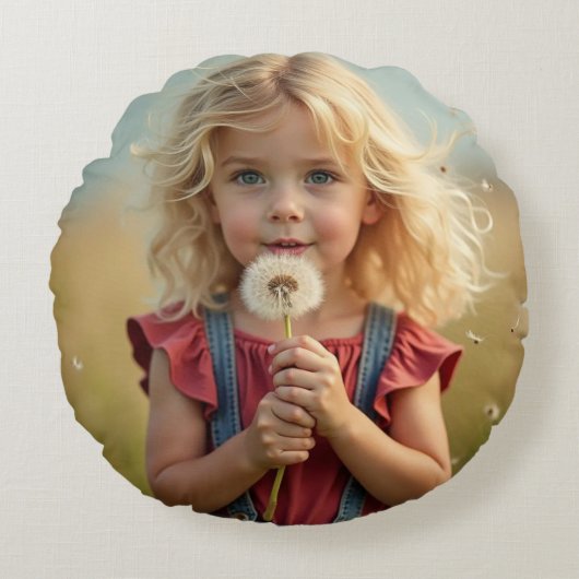 丸枕 ラウンドクッション (正面)