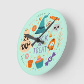 丸枕 ラウンド壁時計 (傾斜)