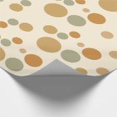 丸模様 ラッピングペーパー (角)