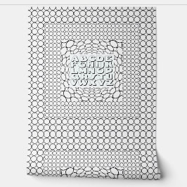 丸正方形アルファベットの中心 壁紙