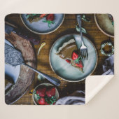 丸灰色セラミックスプレート シェルパブランケット (正面(横))