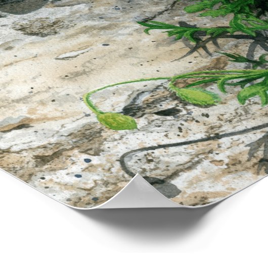 丸独身の影 ポスター (角)