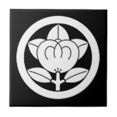 丸瓦のミカン タイル (正面)