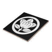 丸瓦のミカン タイル (側面)