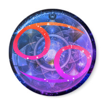 丸磁石 – がん〔占星術の〕十二宮図徴候
