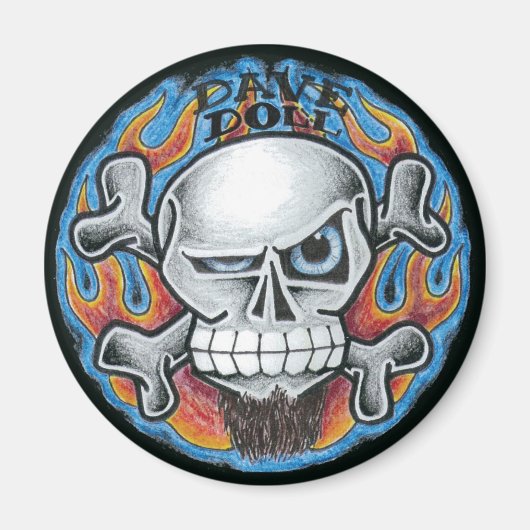 丸磁石 マグネット (正面)