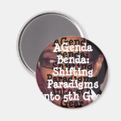 丸磁石 マグネット (正面/裏面)