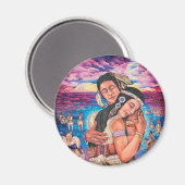 丸磁石 マグネット (正面/裏面)