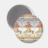 丸磁石 マグネット (正面/裏面)