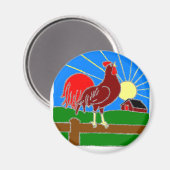 丸磁石 マグネット (正面/裏面)