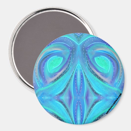 丸磁石 マグネット (正面/裏面)