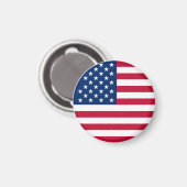 丸米国旗 マグネット (正面/裏面)