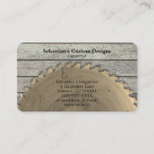 丸素朴鋸大工プロフェッショナル 名刺 (正面)