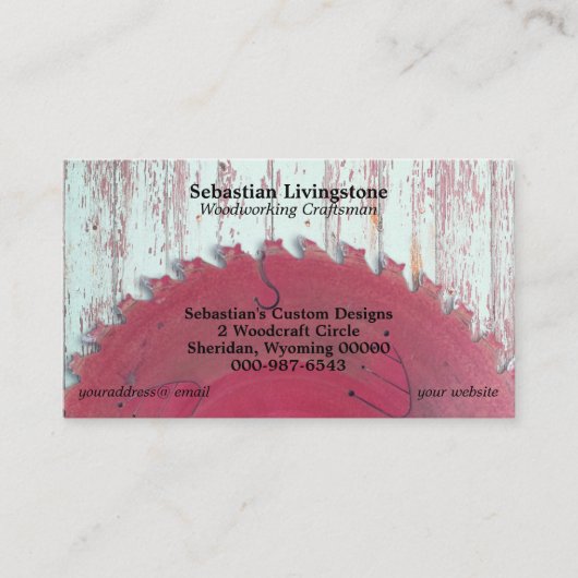 丸素朴鋸職人 名刺 (正面)