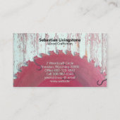 丸素朴鋸職人 名刺 (正面)