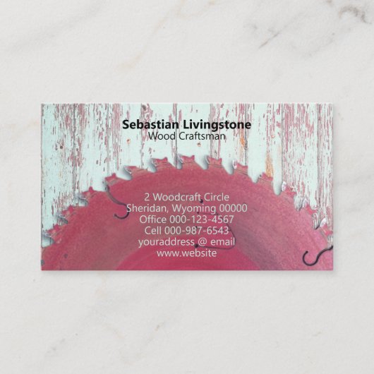 丸素朴鋸職人 名刺 (正面)