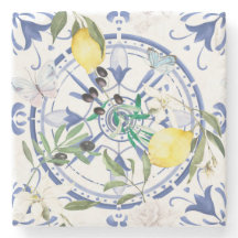 丸華美スペインの瓦地中海のレモン