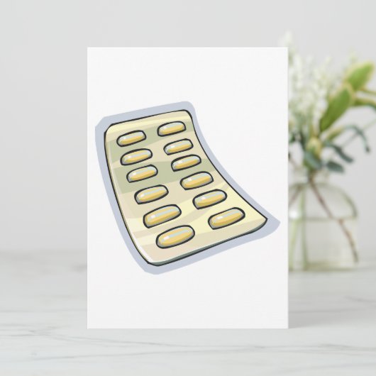 丸薬の小包 招待状 (スタンド正面)