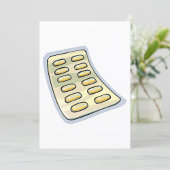 丸薬の小包 招待状