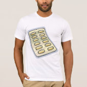 丸薬の小包 Tシャツ (正面)