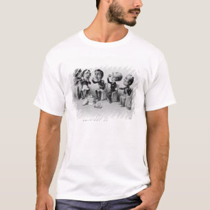 丸薬を飲み込むForced絶対王 Tシャツ