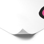 丸薬を飲む人 ポスター (角)