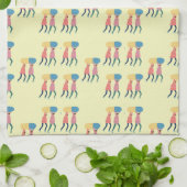 丸薬パターンを運ぶこと キッチンタオル (折り畳み)