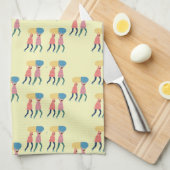 丸薬パターンを運ぶこと キッチンタオル (四つ折り)