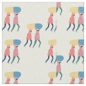 丸薬パターンを運ぶこと ファブリック (クローズアップ)