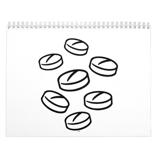丸薬 カレンダー (カバー)