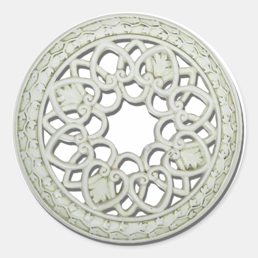 丸装飾タイル112810 ラウンドシール (正面)