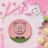 丸豚 ペーパープレート (パーティー)