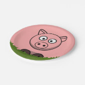 丸豚 ペーパープレート (アングル)