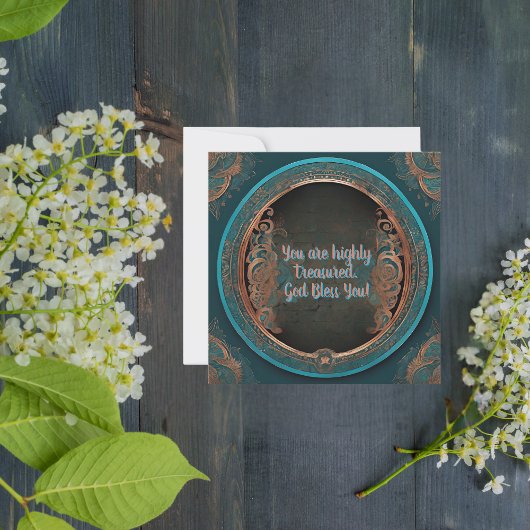 丸銅ターコイズ賛美カード シーズンカード