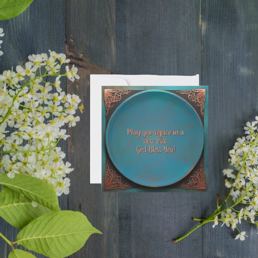 丸銅ターコイズ賛美カード シーズンカード