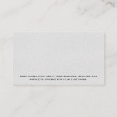 丸鋸と木材 |自宅修理の名刺 名刺 (裏面)