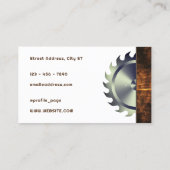 丸鋸材 名刺 (裏面)