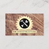 丸鋸盤 | ハンマーレンチ | ウッド 名刺 (正面)