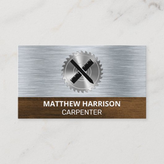 丸鋸盤 |建築ツール 名刺 (正面)